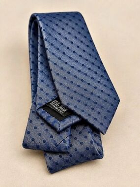 Van Heusen Studio Men's Blue Polka Dot Tie